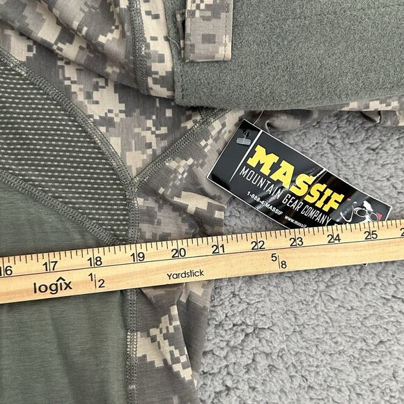 Massif US Military Army Combat Shirt Flame Res. Mens XL Camo Long Sleeve NWT - Picture 7 of 10